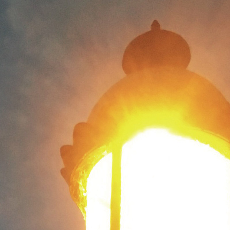Tinkered streetlamp - photo print - Additional Image 1