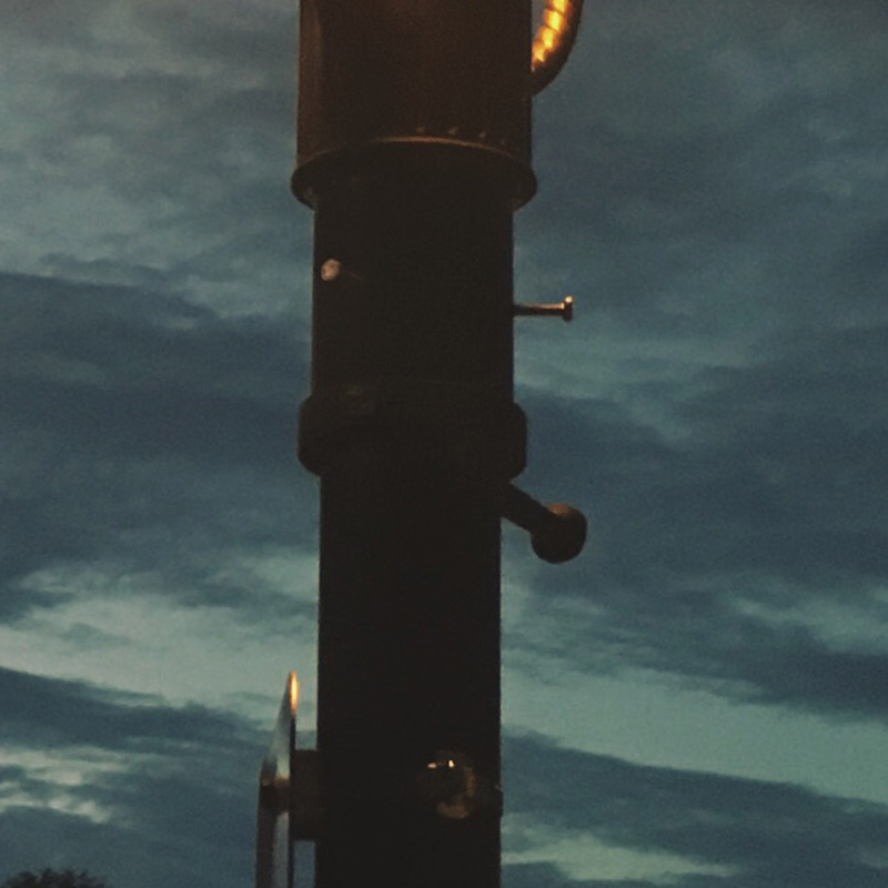 Tinkered streetlamp - photo print - Additional Image 2