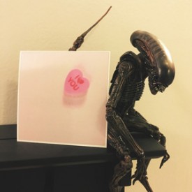 Alien Valentines - photo print