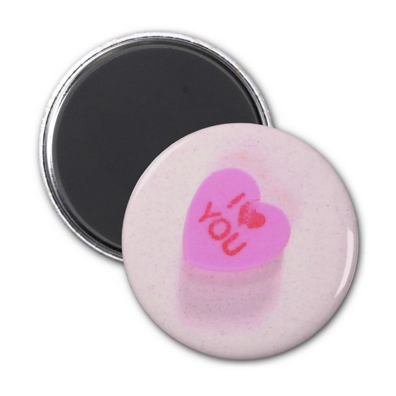 Candy Valentine Heart - 2.25 inch magnet - Additional Image 3