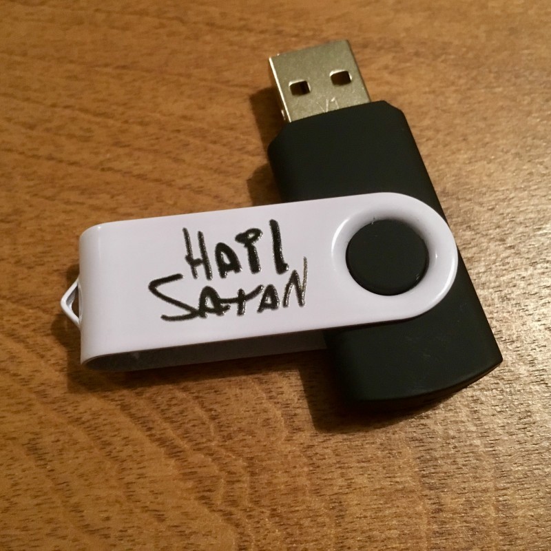 Hail Satan - USB flash drive - Primary Image