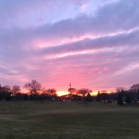 The sunset was double plus awesome tonight - photo print