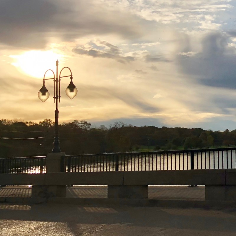 Prairie Street bridge sunrise - photo print - Additional Image 1