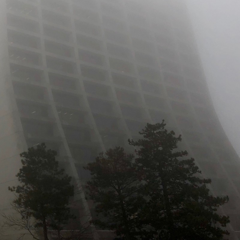 Fermilab’s foggy Wilson Hall (part 2) - photo print - Additional Image 2