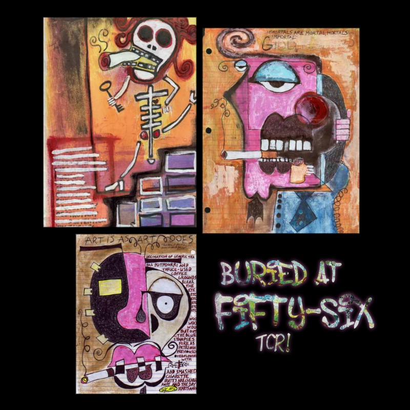 buried at fifty-six - t-shirt - Additional Image 2