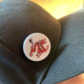 dead at fifty-six - 1.25 inch button