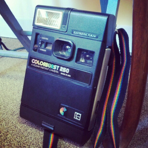 Colorburst 250 - a Kodak Instant Camera with Electronic Flash