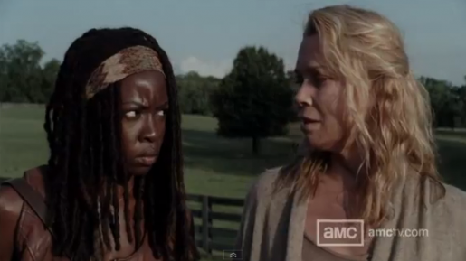 Michonne From the Walking Dead Loves Andrea