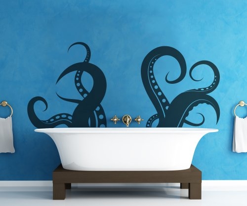 Vinyl Octopus Tentacles on Your Wall