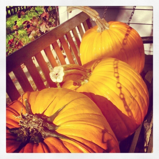 Our Pumpkins for Halloween 2012!