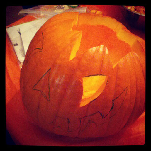 Jack-O-Lanterns for Halloween 2012 - photo 1