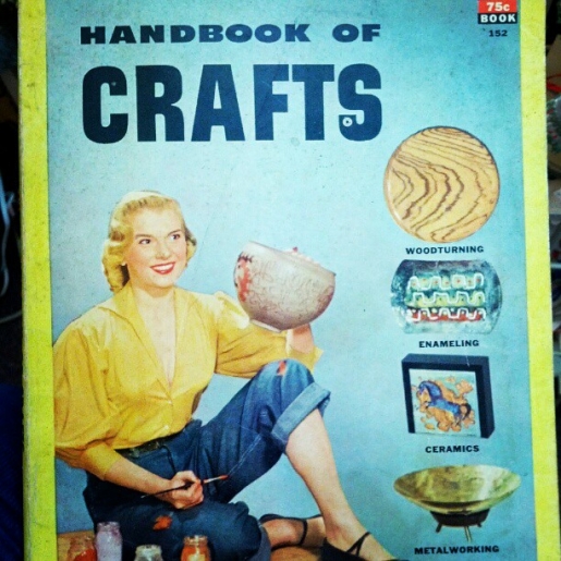 Crafts up on a Table Shirt Half Unbuttoned