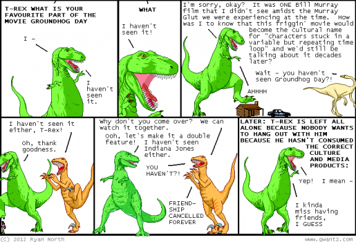 Dinosaur Comics - Featuring Bill Murray's Glut