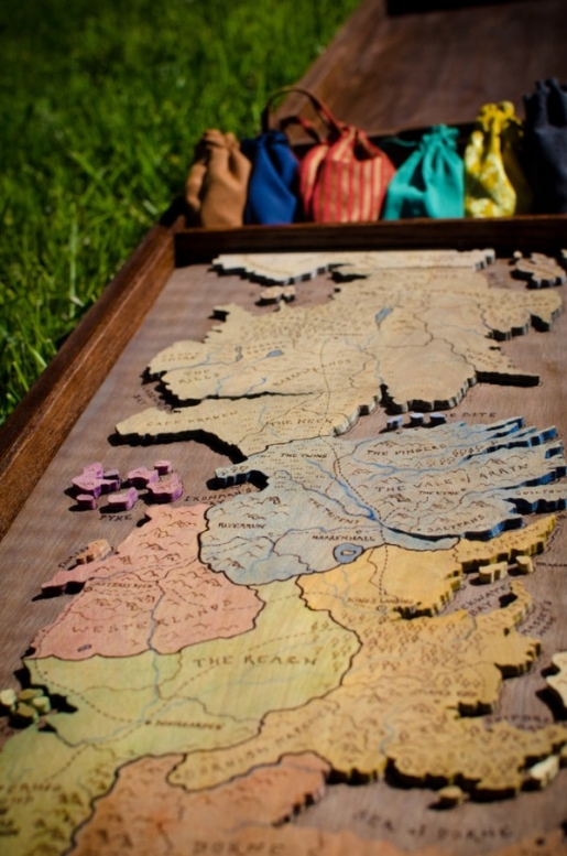 I Can’t Process The Awesome That Is Handmade Game of Thrones Risk