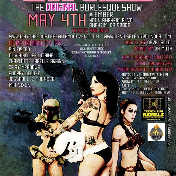 May the Fourth Burlesque show
