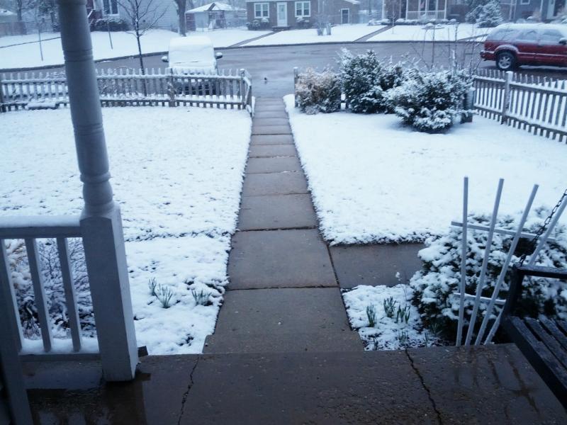 i cant believe its fucking snowing