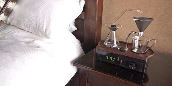 We'd All Be Morning People With This Alarm Clock That Brews Coffee