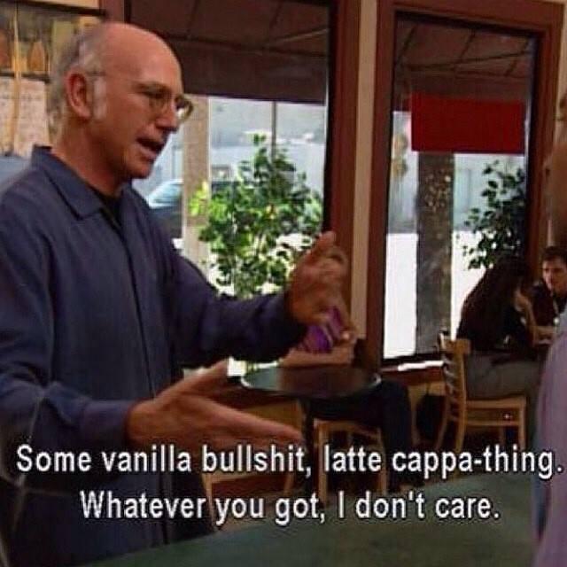 some vanilla bullshit