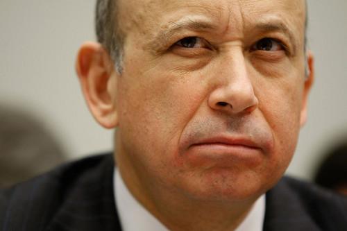 lloyd blankfein looking skeptical