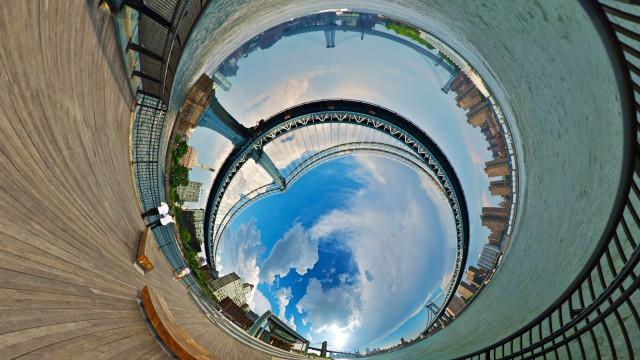 Feast Your Eyes on these Panoramic Wormholes