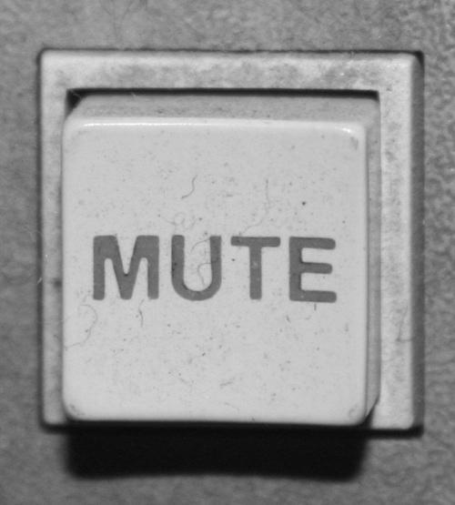 mute button