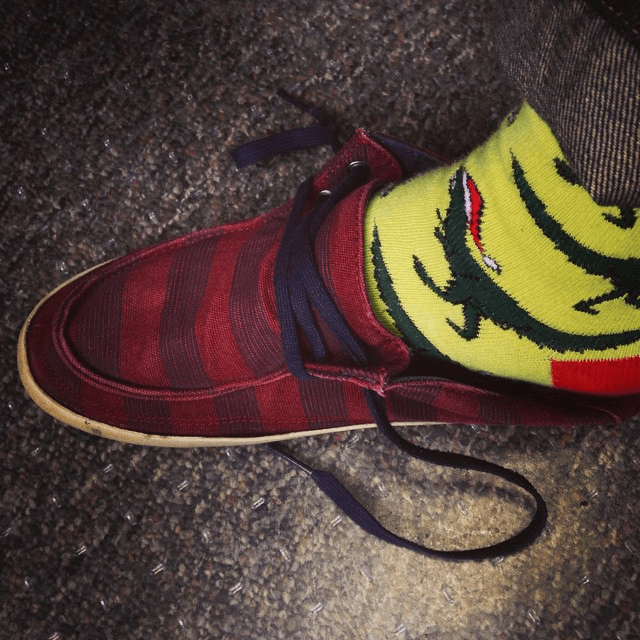 christmas dinosaur socks