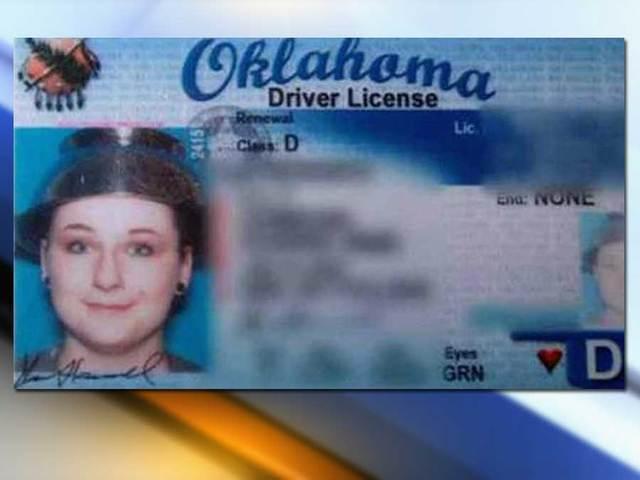 woman wears spaghetti strainer as religious headgear in her drivers license photo