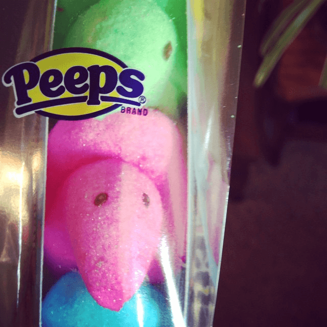 easter is about the peeps for us filthy pagans