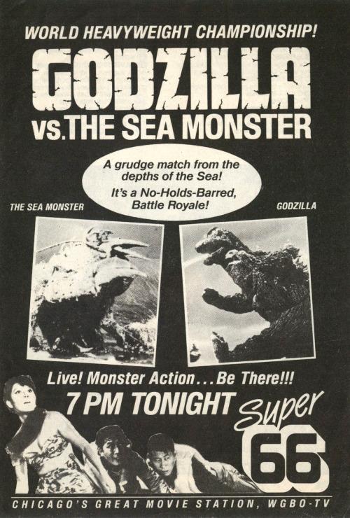 Godzilla vs the Sea Monster