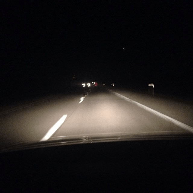 night time driving