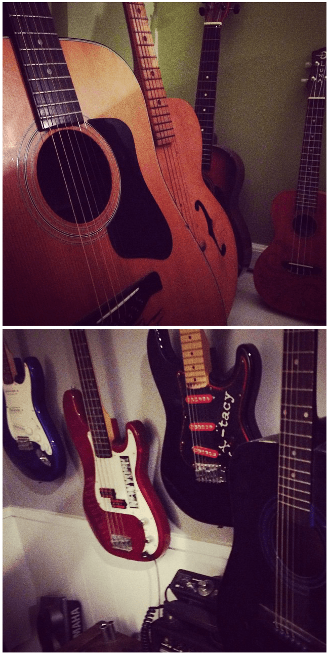 all the guitars