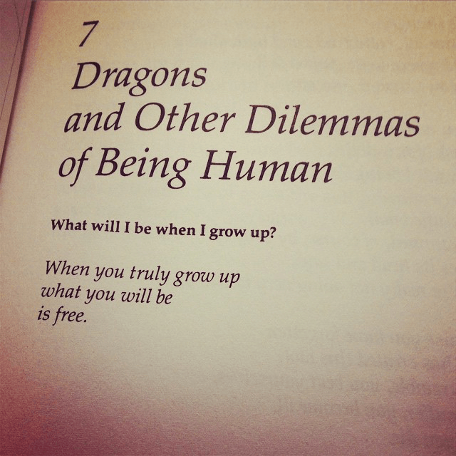 what you will be is free