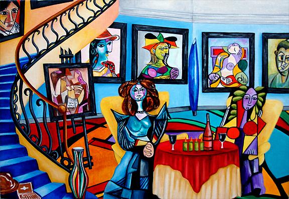Picasso's Wives and Lovers, by k Madison Moore