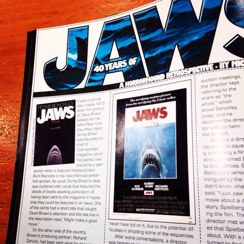 40th anniversary of Jaws