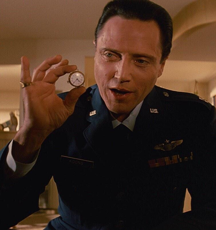 christopher walken and the gold watch