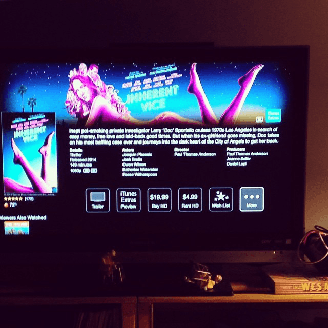 inherent vice preview on the tv