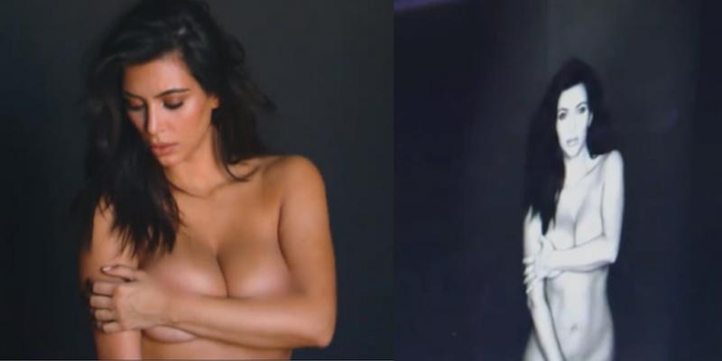 kanye west tweeted nudes of kim kardashian to celebrate her twitter milestone