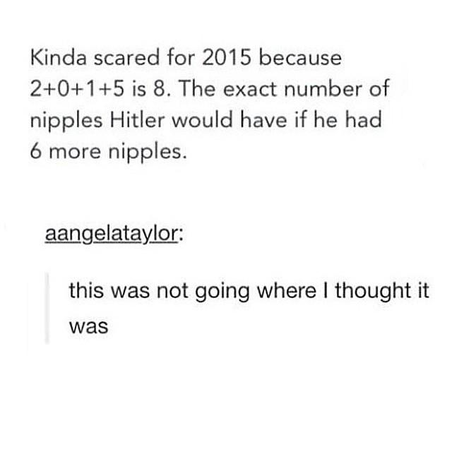 kinda scared for 2015