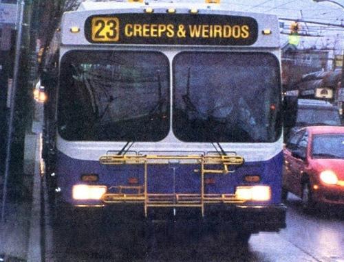 Creeps and Weirdos bus