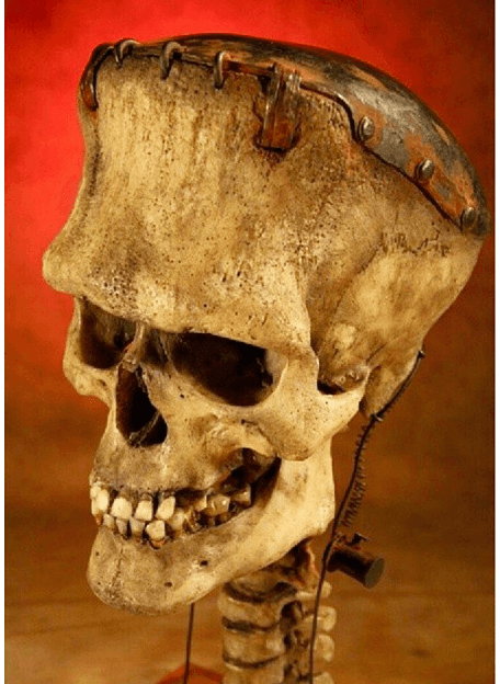 Frankenstein skull