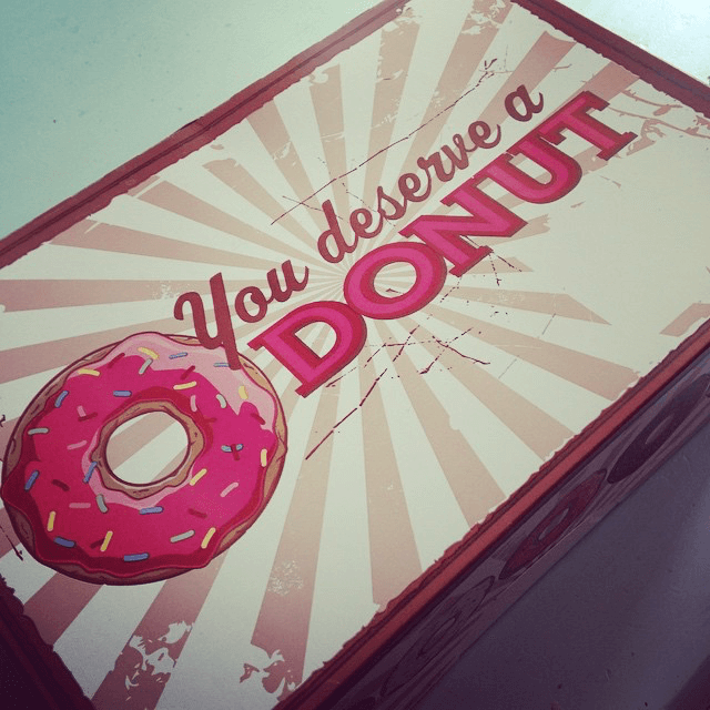 You deserve a donut box