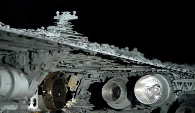 Up close with Star Wars spaceships