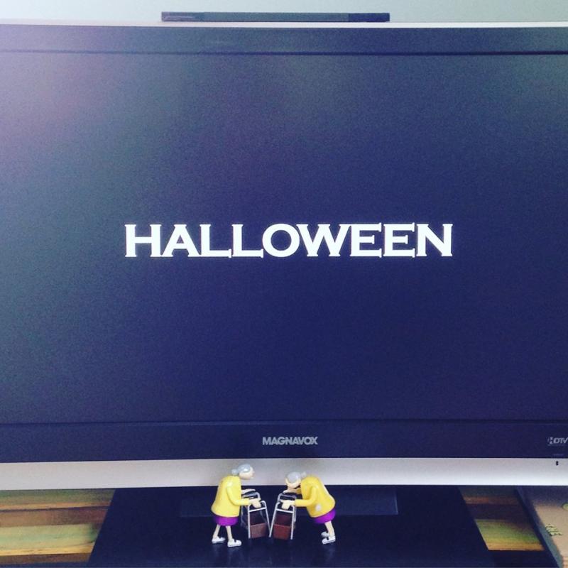 Halloween 2007 on the TV