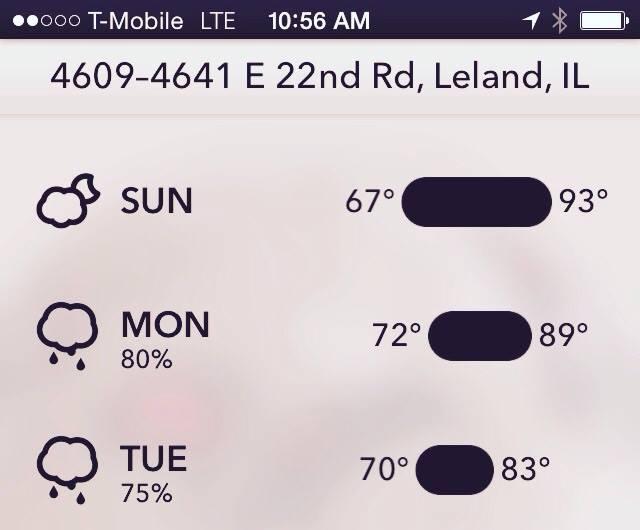 Partly Moon-y in Leland, IL