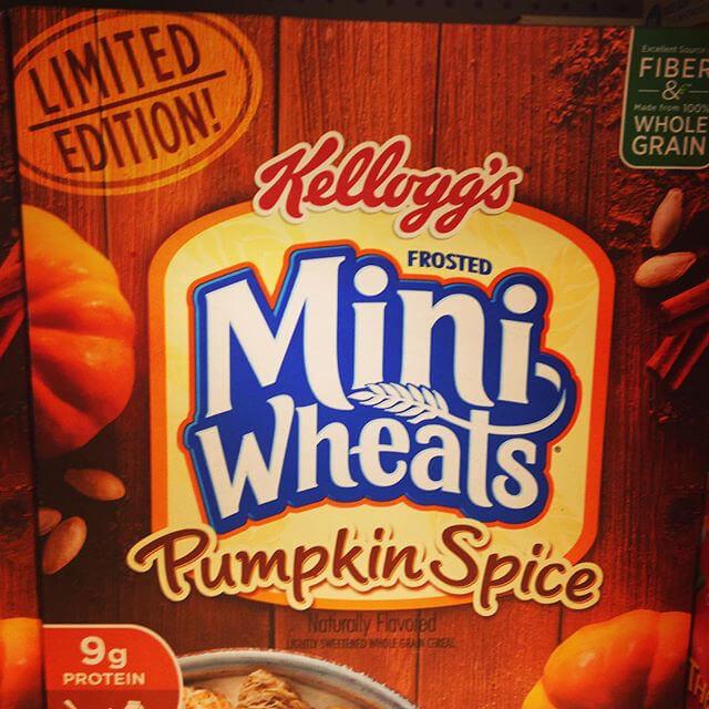 Pumpkin Spice Mini Wheats