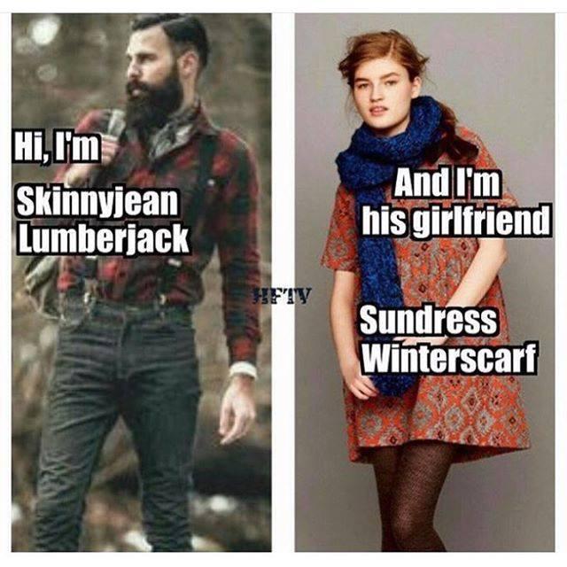 Skinny Jean Lumberjack