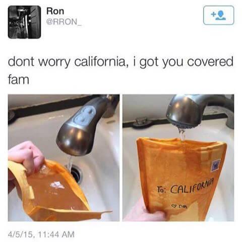 dont worry california  I got you covered
