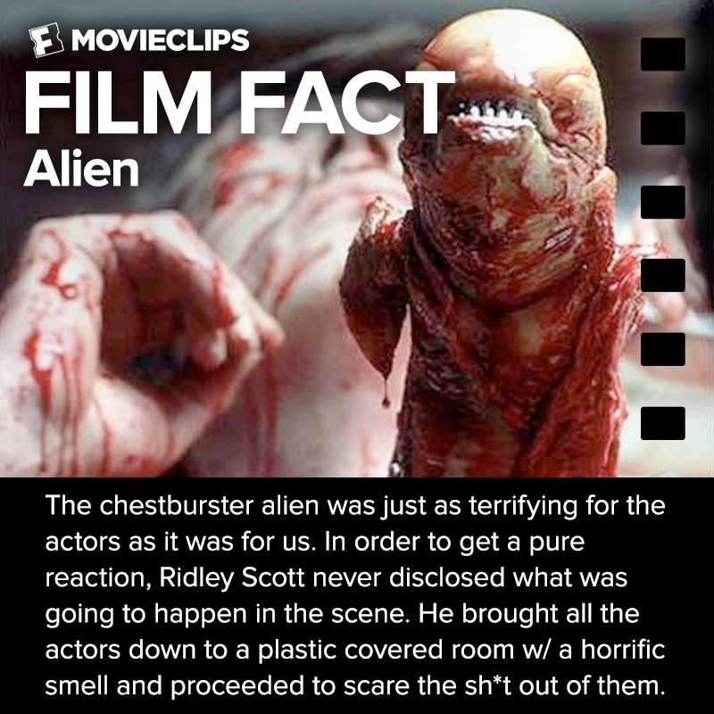 Alien film fact