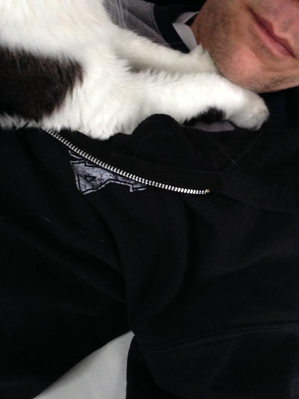 Cat never lets me down