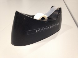 Christian Education tape dispenser original